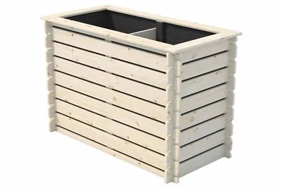 DELTA GARTENHOLZ GMBH & CO. KG Hochbeet Stecksystem EcoLine Kiefer KD 117x59x77 cm (LxBxH)