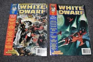 2 Vintage Games Workshop White Dwarf Magazine Lot 207 & 207 - Bild 1 von 12