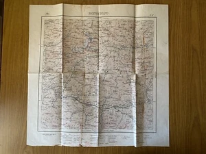 ANTICA CARTINA GEOGRAFICA MONGUELFO ISTITUTO GEOGRAFICO MILITARE 1931 - Imagen 1 de 9