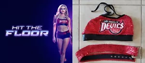 HIT THE FLOOR: Pailletten LA Devils Top & Gürtel Bildschirm getragen von Katherine Bailess - Bild 1 von 3