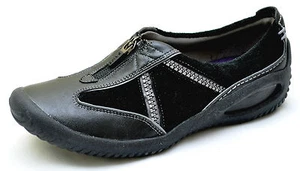 Clarks Privo NORTHDOWN Black Leather Slip Ons Shoes Women's 6 - NEW - 34503 - Picture 1 of 2