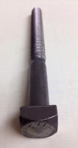 (5) 1/2 x 6 Square Head Lag Bolt Screw Antique (3/4" Square head) 1/2"x6" .50x6 Cover