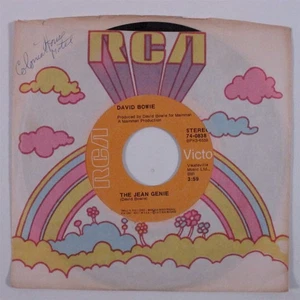 Rock 45 DAVID BOWIE The Jean Genie RCA i - Picture 1 of 2