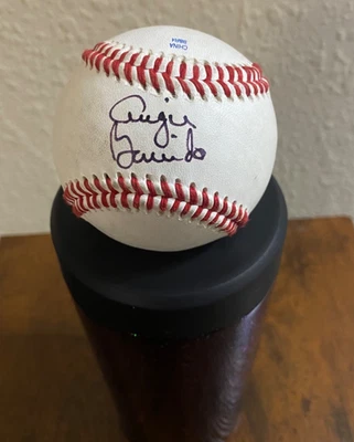Autographed Coach Augie Garrido baseball Big 12 NCAA Rawlings Texas Longhorns - Image 1 of 3