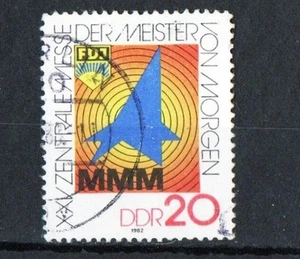 EAST GERMANY 1982 EXHIBITION EMBLEM USED - Picture 1 of 1