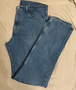  Levis 505 Faded Mid Wash Blau Herren 36x34 Regular Fit Gerades Bein Jeans Red Tab - Bild 1 von 6