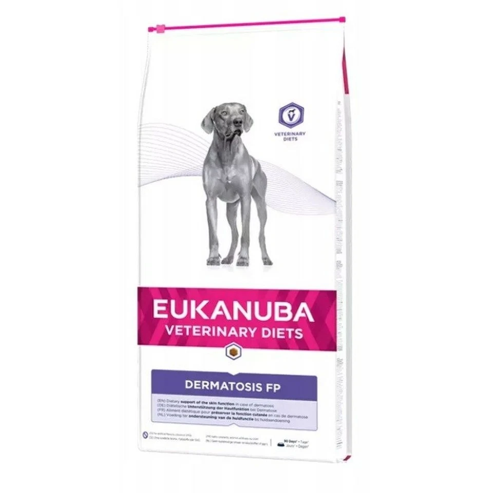 Futter Eukanuba Dermatosis FP for Dogs Erwachsener Fisch 12 kg - Bild 1 von 1