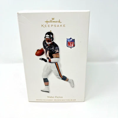 Hallmark Walter Payton NFL Chicago Bears Christmas Ornament 2012 *READ - Image 1 of 4