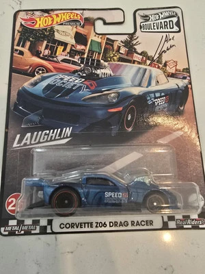 Hot Wheels Corvette Z06 Drag Racer, Boulevard #26, 2021, Laughlin, Speed Society - Image 1 of 3