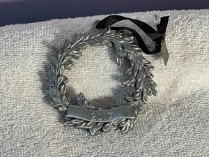 Weihnachtsschmuck Zinnkranz 2017 Herz & Hand AA325 - Bild 1 von 4