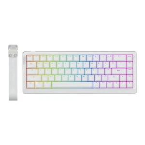 EPOMAKER HE68 Lite Hall Effect Gaming Keyboard 8K Polling 0.125ms RGB White - Picture 1 of 8