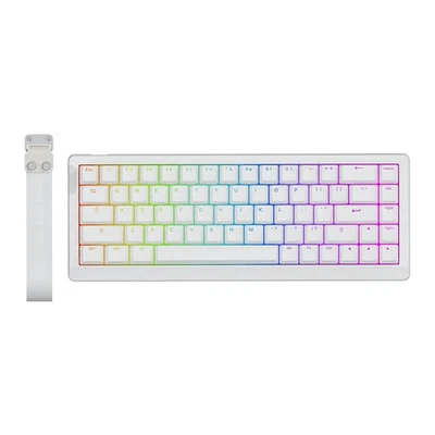 EPOMAKER HE68 Lite Hall Effect Gaming Keyboard 8K Polling 0.125ms RGB White - Image 1 of 4