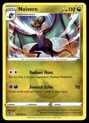 Noivern 133/195 SWSH12: Silver Tempest - Image 1 of 2