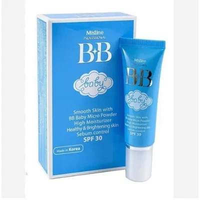 Mistine Professional BB Baby Face Cream SPF 30 15 g 0.53 oz Make Up Base - Image 1 of 4