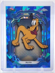 PLUTO 2024 TOPPS CHROME DISNEY SAPPHIRE REFRACTOR #5 Q5965 - Picture 1 of 2