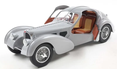 Bugatti Atlantic Type 57 SC 1937 Silver 1/18 - S1802106 SOLIDO - Imagen 1 de 4