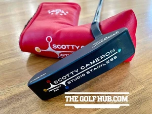 *NEW* Scotty Cameron 1st of 500 Studio Stainless Black Newport 2.5 35in Putter - Picture 1 of 8