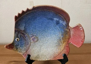 Fish Shaped Decorative Dish/ Wall Art - Picture 1 of 7