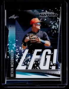 Leaf Baseball Nation #7/15 2025 plata Kevin McGonigle ¡LFG! - Imagen 1 de 2