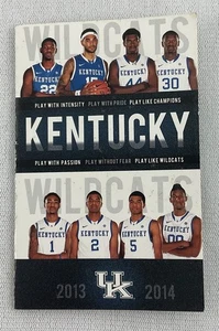 CBK Kentucky Wildcats 2013-14 Herren Basketball Spielplan - Julius Randle, Freshman - Bild 1 von 3