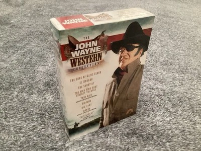 John Wayne DVD Western Collection 9 Film Collection Cowboy - NEW - Image 1 of 4