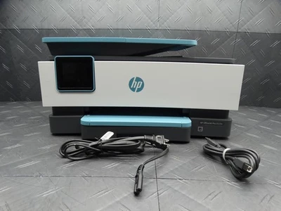 HP Office Jet 8028 All-In-One Wireless Color Inkjet Printer (Head Clogged) - Image 1 of 4