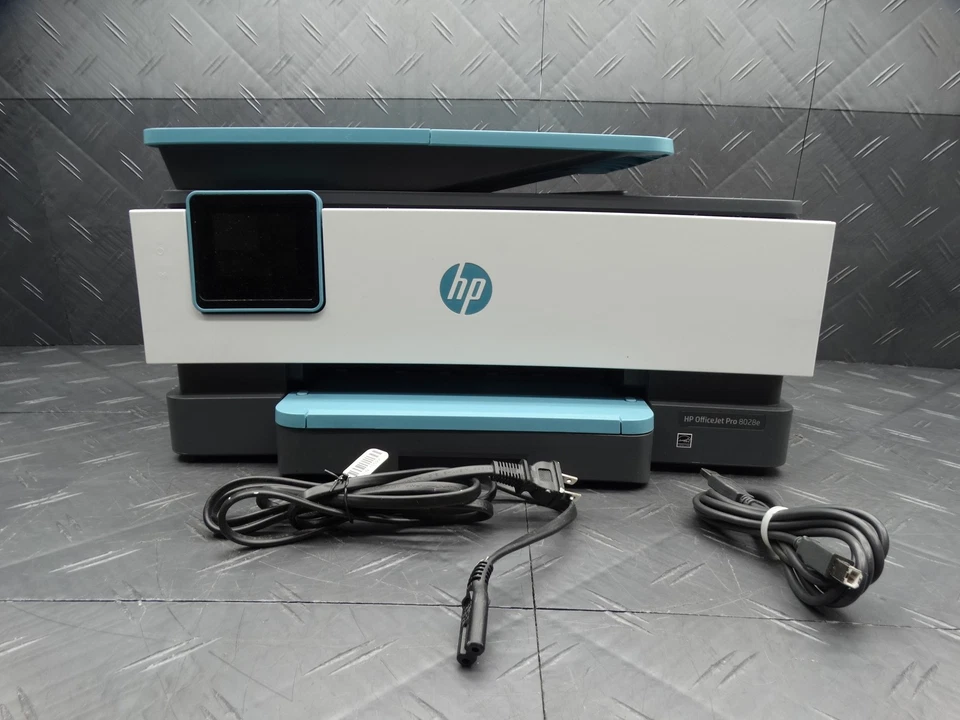 HP Office Jet 8028 All-In-One Wireless Color Inkjet Printer (Head Clogged) - Image 1 of 4