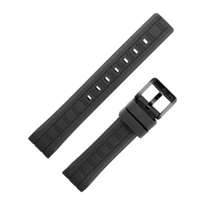 Fathers Nero with Black Buckle Silicone Rubber Strap Brand New - Picture 1 of 2