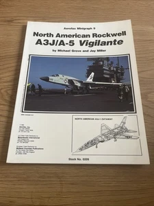 North American Rockwell A3J/A-5 Vigilante - Aerofax Minigraph 9, NOS C8 - Imagen 1 de 2