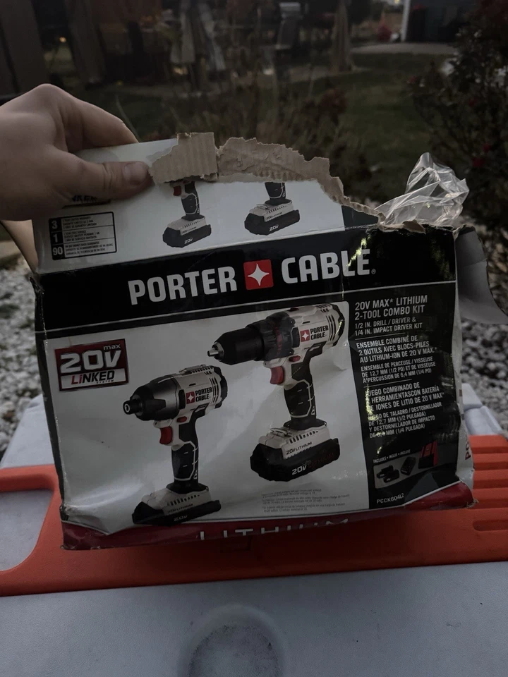PORTER-CABLE PCCK604L2 20V Max Lithium Ion 2-Tool Drill/Impact Driver Combo Kit - Image 1 of 4