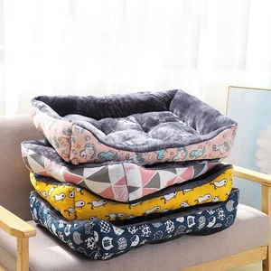 Winter Warm Haustierbett für Hunde & Katzen Klein bis Groß Atmungsaktiv Gemütlich Welpen Sofa - Bild 1 von 5
