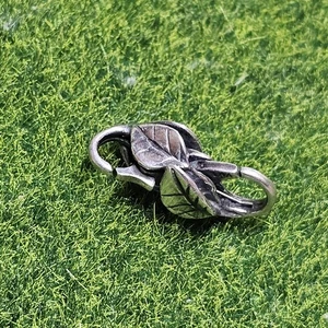 Trollbeads Retired Clasp Of Leaves Silver lock - Picture 1 of 3