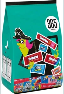 Halloween Candy Wholesale Lot Of 2 Bulk 6 lb Jolly Rancher Twizzler 12 Lbs 730pc - Picture 1 of 6