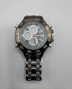 Men's Surface Wrist Watch Digital/Analog Stainless Steel - Picture 1 of 6