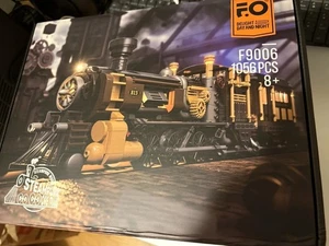 MOC SteamPunk Ore Train With light kit - Picture 1 of 7