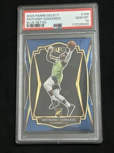 2020-21 Panini Select - Premier Anthony Edwards #169 Blue (RC) PSA 10 💎🔥💎 - Bild 1 von 2