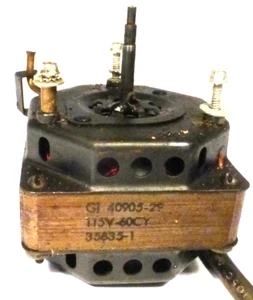 ROCK-OLA 4541 JUKEBOX: Geprüfter & funktionierender PLATTENSPIELERMOTOR & KABEL GI-40905-29 - Bild 1 von 2