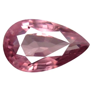 0,65 ct AAA+ Blinkende Birnenform (7 x 4 mm) Rosa Malaya Granat Natur Edelstein - Bild 1 von 1