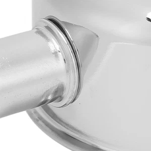 Round Valve Cover Breather Push In Style Highly Polished Breather Device With - Picture 1 of 12