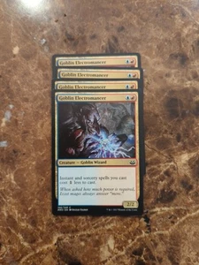 (4) Goblin Electromancer *PLAYSET* Modern Masters 2017 Regular NM MTG - Picture 1 of 1