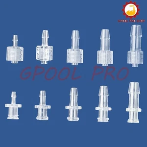 3/32"-1/4" Hose Barb Straight Connector Luer Lock Fittings Adapter Medical 10pc - Picture 1 of 21