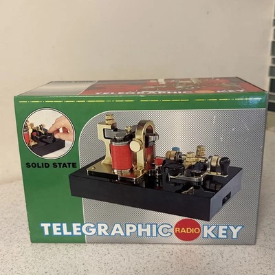 1975 Винтажный Waco Японии телеграф ключ транзистор радио 611 большой 4 Морзе практика - Изображение 1 из 4