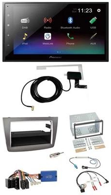 Pioneer DAB Lenkrad Bluetooth 2DIN USB Autoradio für Alfa Romeo Mito 13-18 955 I - Bild 1 von 4