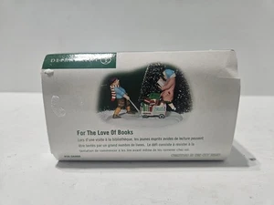 DEPT 56 Christmas In The City For The Love Of Books #58999 Heritage Village - Bild 1 von 9