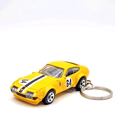 Ferrari 365 GTB4 Competizione Yellow Custom 1/64 Scale Diecast 🎁GREAT GIFT🎁 - Image 1 of 4