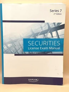 Securities License Exam Manual - Kaplan Series 7 (2nd Edition) - Annotated - Picture 1 of 7