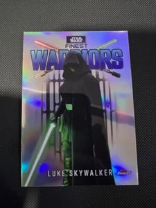 2023 Topps Finest Star Wars Luke Skywalker Finest Warriors #FW-3 - Picture 1 of 3