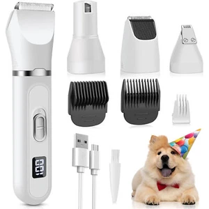 Professional Dog Clipper Battery-Operated Animal Hair Trimmer Machine - Picture 1 of 12