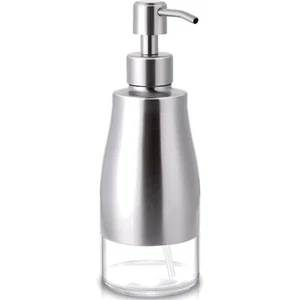 Durable Hand Pump Soap Dispenser with Brushed Nickel Finish - 320ml Capacity - Picture 1 of 1