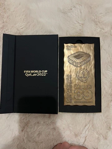 World Cup VIP Gift Plaque : Argentina - Poland Cover